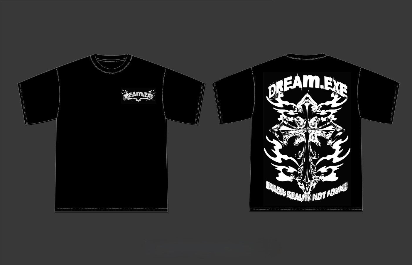 Digital Faith Tee-BLACK