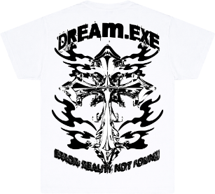 Digital Faith Tee-WHITE & BLACK