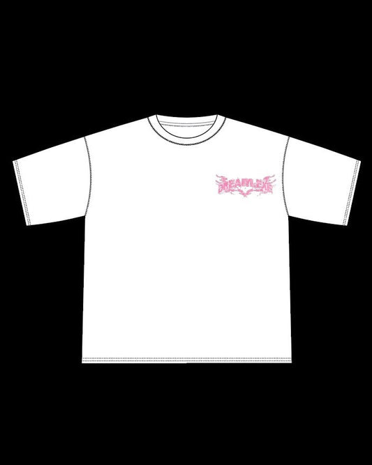 Digital Faith Tee-WHITE & PINK