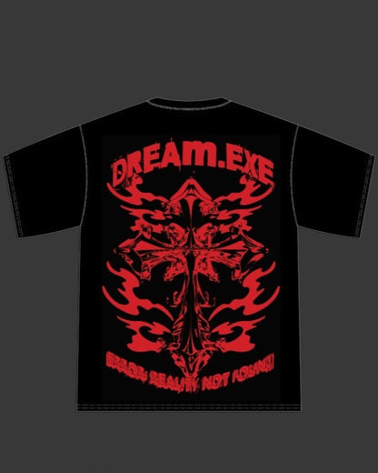Digital Faith Tee-BLACK & RED (Copy)