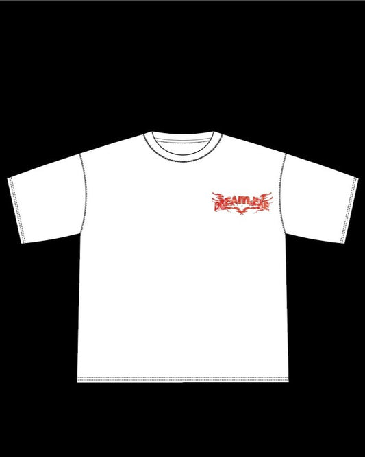 Digital Faith Tee-WHITE & RED