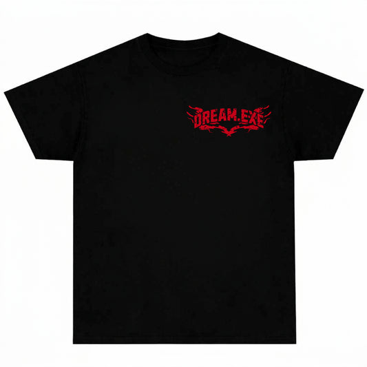 Digital Faith Tee-BLACK & RED